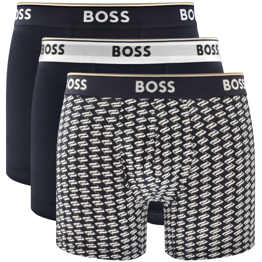 Boss Power Boxers 3 Units Blue L Man 50531685 965 L